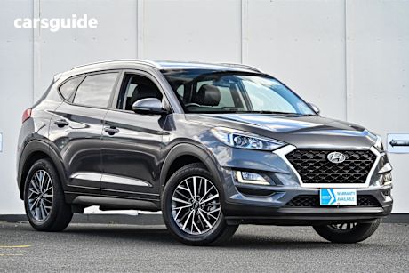 Grey 2020 Hyundai Tucson SUV ACTIVE X F