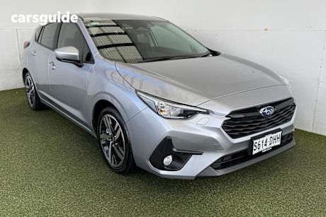 Silver 2024 Subaru Impreza Hatch 2.0L 4WD