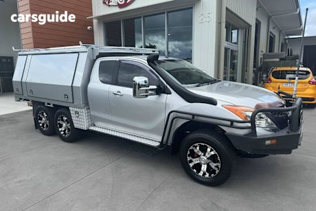 Silver 2012 Mazda BT-50 Freestyle Utility Xtr (4X4)