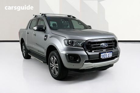 Silver 2020 Ford Ranger Double Cab Pick Up Wildtrak 3.2 (4X4)