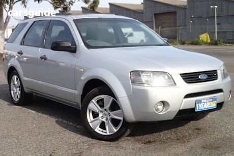 Silver 2007 Ford Territory Wagon Tx (Rwd)