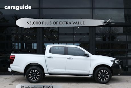 White 2025 Mazda BT-50 Ute Tray GT 4X4