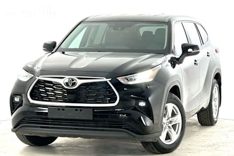 Black 2022 Toyota Kluger SUV GX F