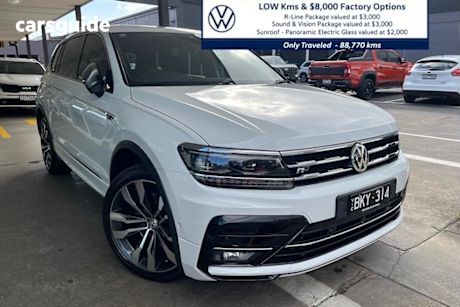 White 2019 Volkswagen Tiguan SUV 162TSI HIGHLINE ALLSPACE 4WD