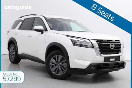 White 2024 Nissan Pathfinder Wagon St-L (2Wd)