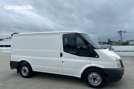 White 2008 Ford Transit Commercial F