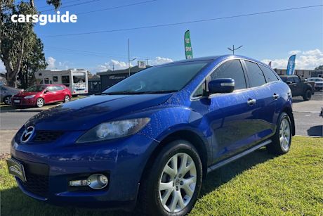 Blue 2008 Mazda CX-7 Wagon Luxury (4X4)