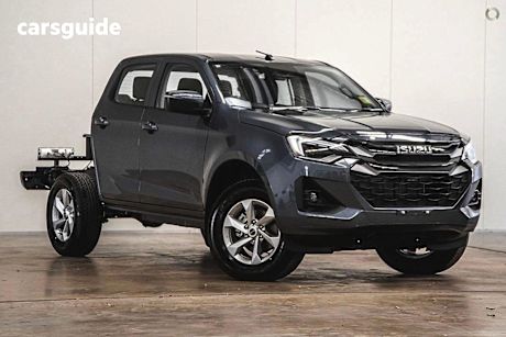 Grey 2025 Isuzu D-MAX Crew Cab Chassis Ls-M (4X4)