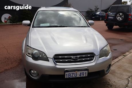 Silver 2005 Subaru Outback Wagon 3.0R Premium