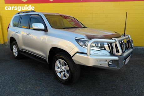 Silver 2021 Toyota Landcruiser Prado SUV