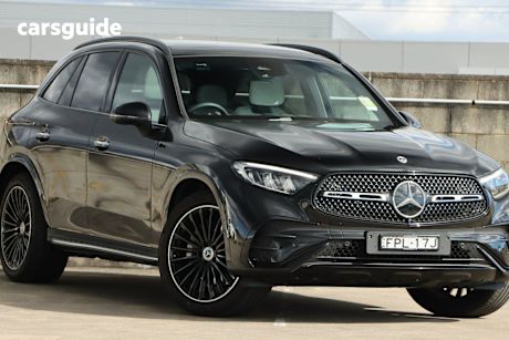 Black 2025 Mercedes-Benz GLC300 Wagon 4Matic