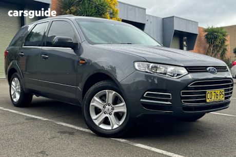 Grey 2013 Ford Territory Wagon Ts (Rwd)