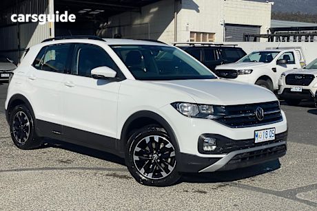 White 2023 Volkswagen T-Cross SUV 85TSI LIFE F