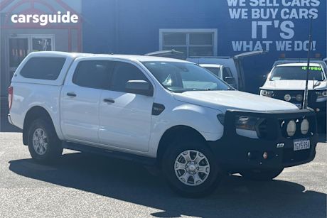 White 2019 Ford Ranger Ute Tray XLS 4X4