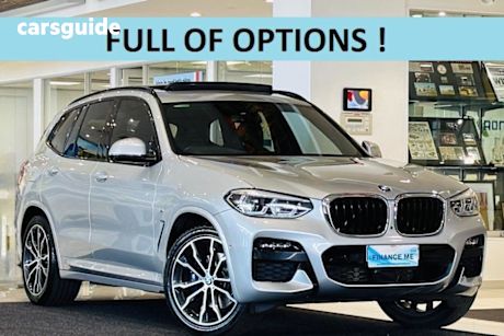 Silver 2020 BMW X3 SUV XDRIVE30I M SPORT 4X4