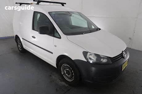 White 2014 Volkswagen Caddy Commercial TDI250 F