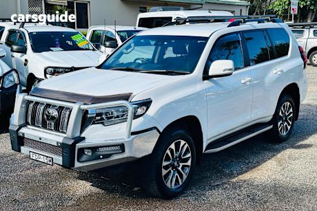 White 2023 Toyota Landcruiser Prado SUV VX 4X4