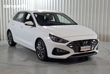 White 2022 Hyundai I30 Hatchback Active