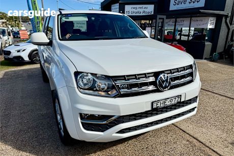 White 2019 Volkswagen Amarok Dual Cab Utility V6 Tdi 550 Sportline