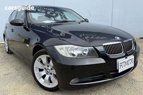 Black 2006 BMW 325I Sedan