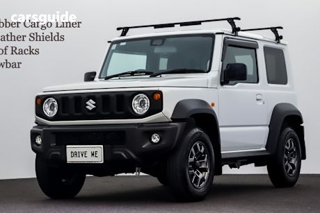 White 2024 Suzuki Jimny SUV GLX 4X4