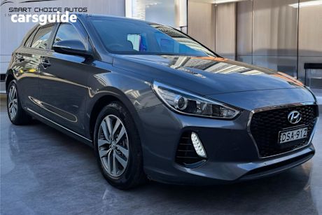 Grey 2017 Hyundai I30 Hatchback Active