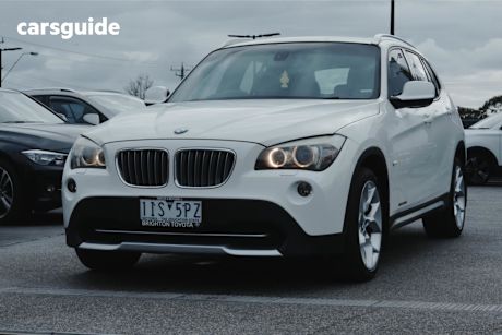 White 2010 BMW X1 SUV XDRIVE23D 4WD