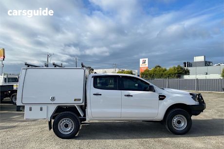 White 2020 Ford Ranger Ute Tray XL 4X4