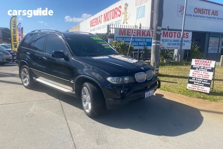 Black 2006 BMW X5 SUV 4X4