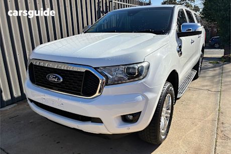White 2021 Ford Ranger Ute Tray XLT HI-RIDER R