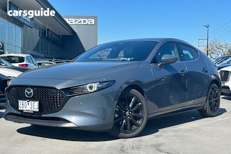 Grey 2024 Mazda Mazda3 Hatch G25 ASTINA F