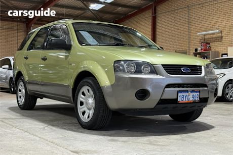 Green 2005 Ford Territory Wagon Tx (4X4)