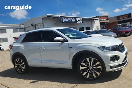 White 2021 Volkswagen T-ROC SUV 140TSI SPORT 4WD