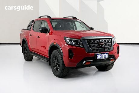 Red 2021 Nissan Navara Dual Cab Pick-up Pro-4X (4X4)