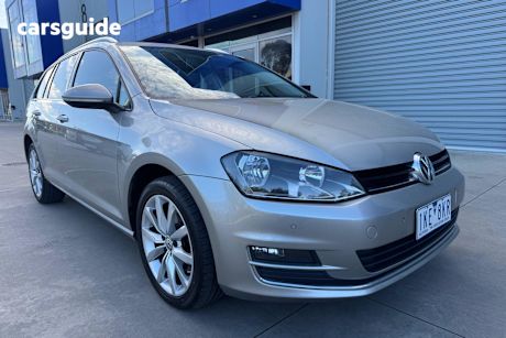 Gold 2014 Volkswagen Golf SUV 103TSI HIGHLINE F