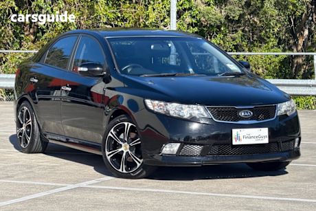 Black 2009 Kia Cerato Sedan S