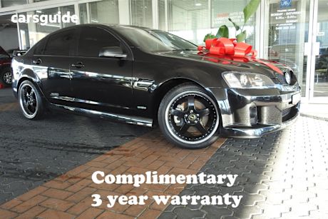 Black 2010 Holden Commodore Sedan Ss-V