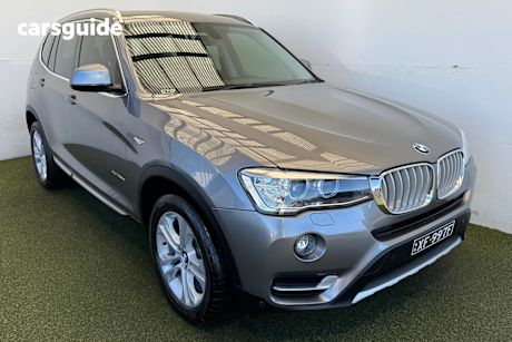 Grey 2015 BMW X3 SUV XDRIVE20D 4X4