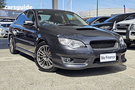Grey 2007 Subaru Liberty Sedan GT SPEC.B 4WD