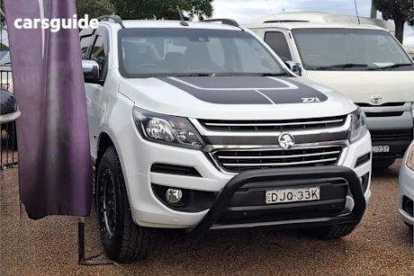 White 2016 Holden Colorado 7 SUV LTZ 4X4