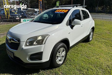 White 2014 Holden Trax Wagon Ls
