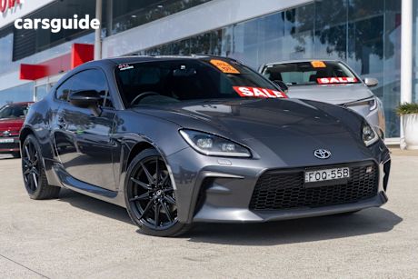 Grey 2023 Toyota GR86 Coupe GTS R