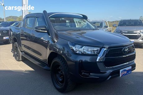 Grey 2022 Toyota Hilux Ute Tray SR 4X4
