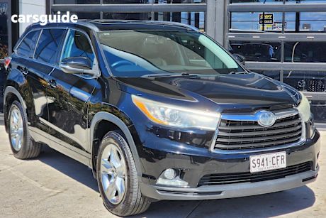Black 2016 Toyota Kluger SUV GRANDE 4WD