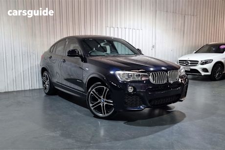 Black 2014 BMW X4 SUV XDRIVE30D 4X4
