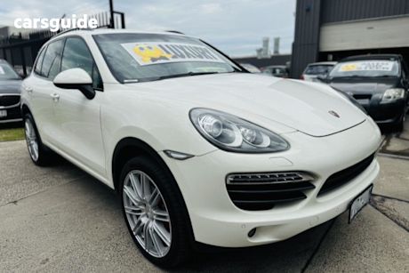 White 2012 Porsche Cayenne Wagon S Hybrid