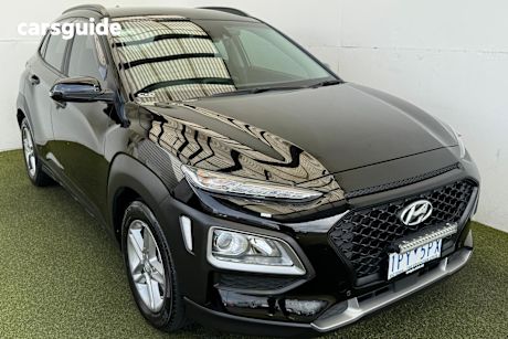 Black 2018 Hyundai Kona Wagon Active (Awd)