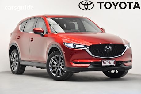 Red 2020 Mazda CX-5 Wagon Akera (4X4)