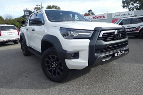 White 2024 Toyota Hilux Ute Tray ROGUE 48V