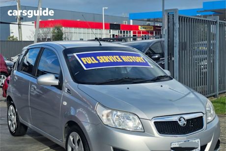 Silver 2009 Holden Barina Hatch F